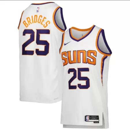 Phoenix Suns Mikal Bridges #25 22/23 Swingman Jersey White for men - Association Edition - uafactory