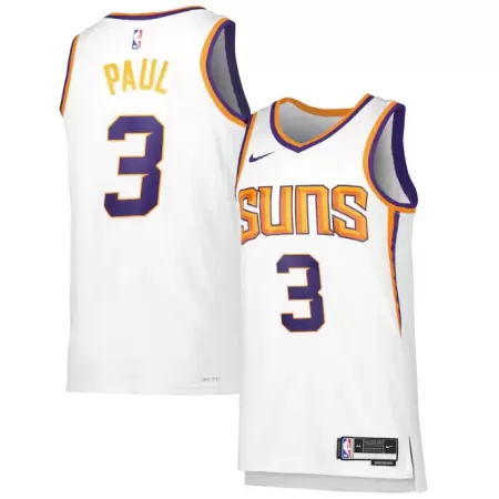Phoenix Suns Chris Paul #3 22/23 Swingman Jersey White for men - Association Edition - uafactory