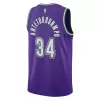 Milwaukee Bucks Bucks Antetokounmpo #34 2022/23 Swingman Jersey Black for men - Classic Edition - uafactory