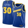 Men's Golden State Warriors Stephen Curry #30 Blue Retro Jersey 2022/23 - Classic Edition - uafactory