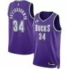 Milwaukee Bucks Bucks Antetokounmpo #34 2022/23 Swingman Jersey Black for men - Classic Edition - uafactory