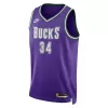 Milwaukee Bucks Bucks Antetokounmpo #34 2022/23 Swingman Jersey Black for men - Classic Edition - uafactory