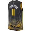 Men's Golden State Warriors Klay Thompson #11 Black Retro Jersey 2022/23 - City Edition - uafactory