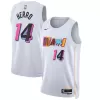 Miami Heat Tyler Herro #14 22/23 Swingman Jersey White for men - City Edition - uafactory