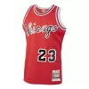 Men's Chicago Bulls Michael Jordan #23 Red Retro Jersey 1984 - uafactory