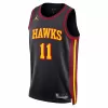 Atlanta Hawks Trae Young #11 2022/23 Swingman Jersey Black for men - Statement Edition - uafactory