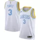 Los Angeles Lakers Anthony Davis #3 22/23 Swingman Jersey White for men - Classic Edition - uafactory