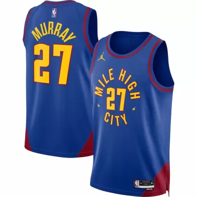 Denver Nuggets Jamal Murray #27 22/23 Swingman Jersey Blue for men - Statement Edition - uafactory