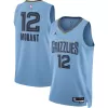 Memphis Grizzlies Ja Morant #12 2022/23 Swingman Jersey Blue for men - Statement Edition - uafactory