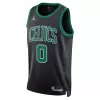 Boston Celtics Jayson Tatum #0 2022/23 Swingman Jersey Black for men - Statement Edition - uafactory