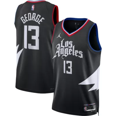 Los Angeles Clippers Paul George #13 22/23 Swingman Jersey Black for men - Statement Edition - uafactory