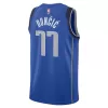 Dallas Mavericks Doncic #77 2022/23 Swingman Jersey Royal for men - Association Edition - uafactory