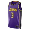 Los Angeles Lakers Anthony Davis #3 22/23 Swingman Jersey Purple for men - Statement Edition - uafactory