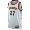 Denver Nuggets Jamal Murray #27 22/23 Swingman Jersey White for men - City Edition - uafactory