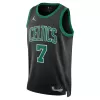 Boston Celtics Jaylen Brown #7 2022/23 Swingman Jersey Black for men - Statement Edition - uafactory