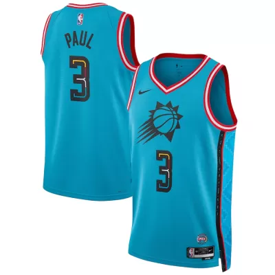 Phoenix Suns Chris Paul #3 22/23 Swingman Jersey Turquoise for men - City Edition - uafactory