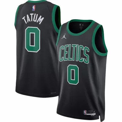 Boston Celtics Jayson Tatum #0 2022/23 Swingman Jersey Black for men - Statement Edition - uafactory