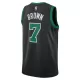 Boston Celtics Jaylen Brown #7 2022/23 Swingman Jersey Black for men - Statement Edition - uafactory