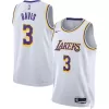 Los Angeles Lakers Anthony Davis #3 22/23 Swingman Jersey White for men - Association Edition - uafactory