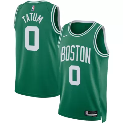 Boston Celtics Jayson Tatum #0 2022/23 Swingman Jersey Green for men - Association Edition - uafactory