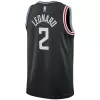 Dallas Mavericks Kawhi Leonard #2 22/23 Swingman Jersey Black for men - City Edition - uafactory