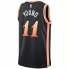 Atlanta Hawks Trae Young #11 22/23 Swingman Jersey Black for men - City Edition - uafactory