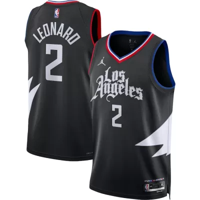 Los Angeles Clippers Kawhi Leonard #2 22/23 Swingman Jersey Black for men - Statement Edition - uafactory