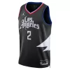 Los Angeles Clippers Kawhi Leonard #2 22/23 Swingman Jersey Black for men - Statement Edition - uafactory