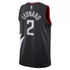 Los Angeles Clippers Kawhi Leonard #2 22/23 Swingman Jersey Black for men - Statement Edition - uafactory