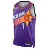 Phoenix Suns Devin Booker #1 22/23 Swingman Jersey Purple for men - Classic Edition - uafactory