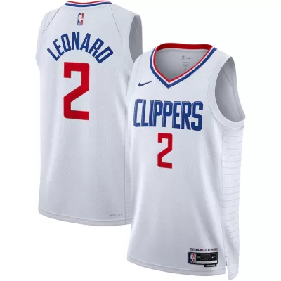 Los Angeles Clippers Kawhi Leonard #2 22/23 Swingman Jersey White for men - Association Edition - uafactory