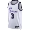 Los Angeles Lakers Anthony Davis #3 22/23 Swingman Jersey White for men - City Edition - uafactory