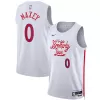 Philadelphia 76ers Tyrese Maxey #0 22/23 Swingman Jersey White for men - City Edition - uafactory