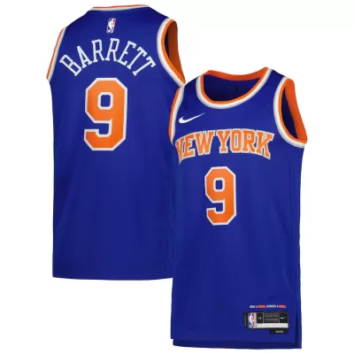 New York Knicks RJ Barrett #9 22/23 Swingman Jersey Blue for men - Association Edition - uafactory