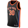 New York Knicks Julius Randle #30 22/23 Swingman Jersey Black for men - City Edition - uafactory