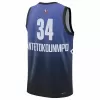 Milwaukee Bucks Bucks Antetokounmpo #34 All-Star Game 2022/23 Swingman Jersey Blue for men - uafactory