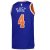 New York Knicks Derrick Rose #4 22/23 Swingman Jersey Blue for men - Association Edition - uafactory