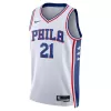 Philadelphia 76ers Joel Embiid #21 22/23 Swingman Jersey White for men - Association Edition - uafactory