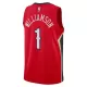 New Orleans Pelicans Zion Williamson #1 22/23 Swingman Jersey Red for men - uafactory