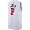 Miami Heat Kyle Lowry #7 22/23 Swingman Jersey White for men - City Edition - uafactory