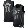 Brooklyn Nets Ben Simmons #10 2022/23 Swingman Jersey Black for men - uafactory