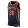 New York Knicks Julius Randle #30 22/23 Swingman Jersey Navy for men - Statement Edition - uafactory