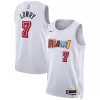 Miami Heat Kyle Lowry #7 22/23 Swingman Jersey White for men - City Edition - uafactory