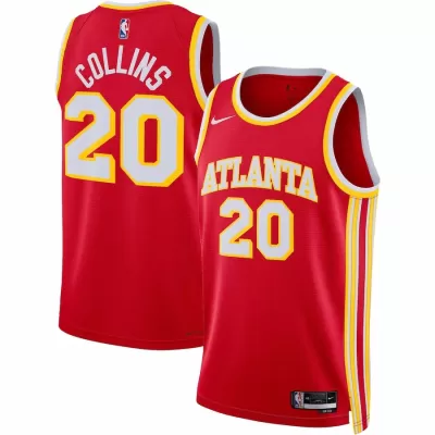 Atlanta Hawks John Collins #20 2022/23 Swingman Jersey Red for men - Association Edition - uafactory