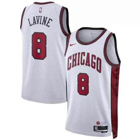 Chicago Bulls Zach LaVine #8 22/23 Swingman Jersey White for men - City Edition - uafactory
