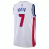 Detroit Pistons Killian Hayes #7 2022/23 Swingman Jersey White for men - Association Edition - uafactory