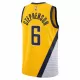 Indiana Pacers Lance Stephenson #6 2022/23 Swingman Jersey Yellow for men - Statement Edition - uafactory