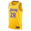 Los Angeles Lakers Rui Hachimura #28 2022/23 Swingman Jersey Gold for men - Association Edition - uafactory