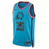 Phoenix Suns Kevin Durant #35 2022/23 Swingman Jersey Turquoise for men - City Edition - uafactory