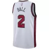 Chicago Bulls Lonzo Ball #2 22/23 Swingman Jersey White for men - City Edition - uafactory